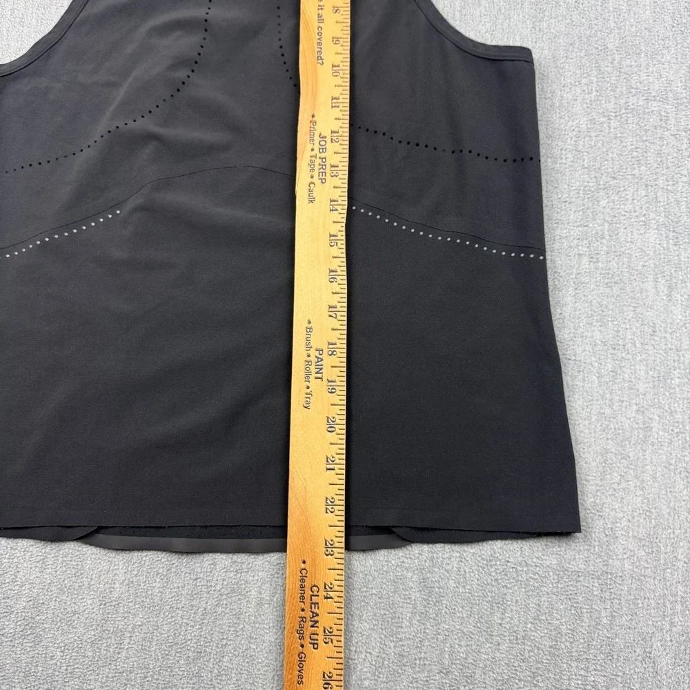 Lululemon Tank Top Womens 8‎ Black Find Your Pace Sleeveless Running Athletic